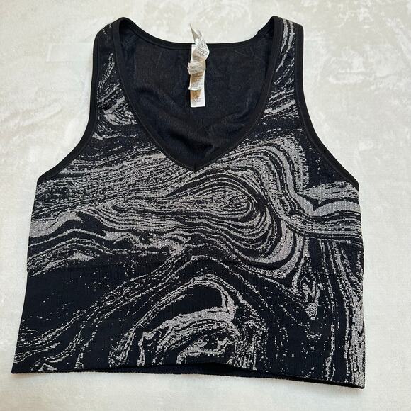 Athleta Aurora Seamless Shine Crop Tank sz XS - Picture 4 of 8